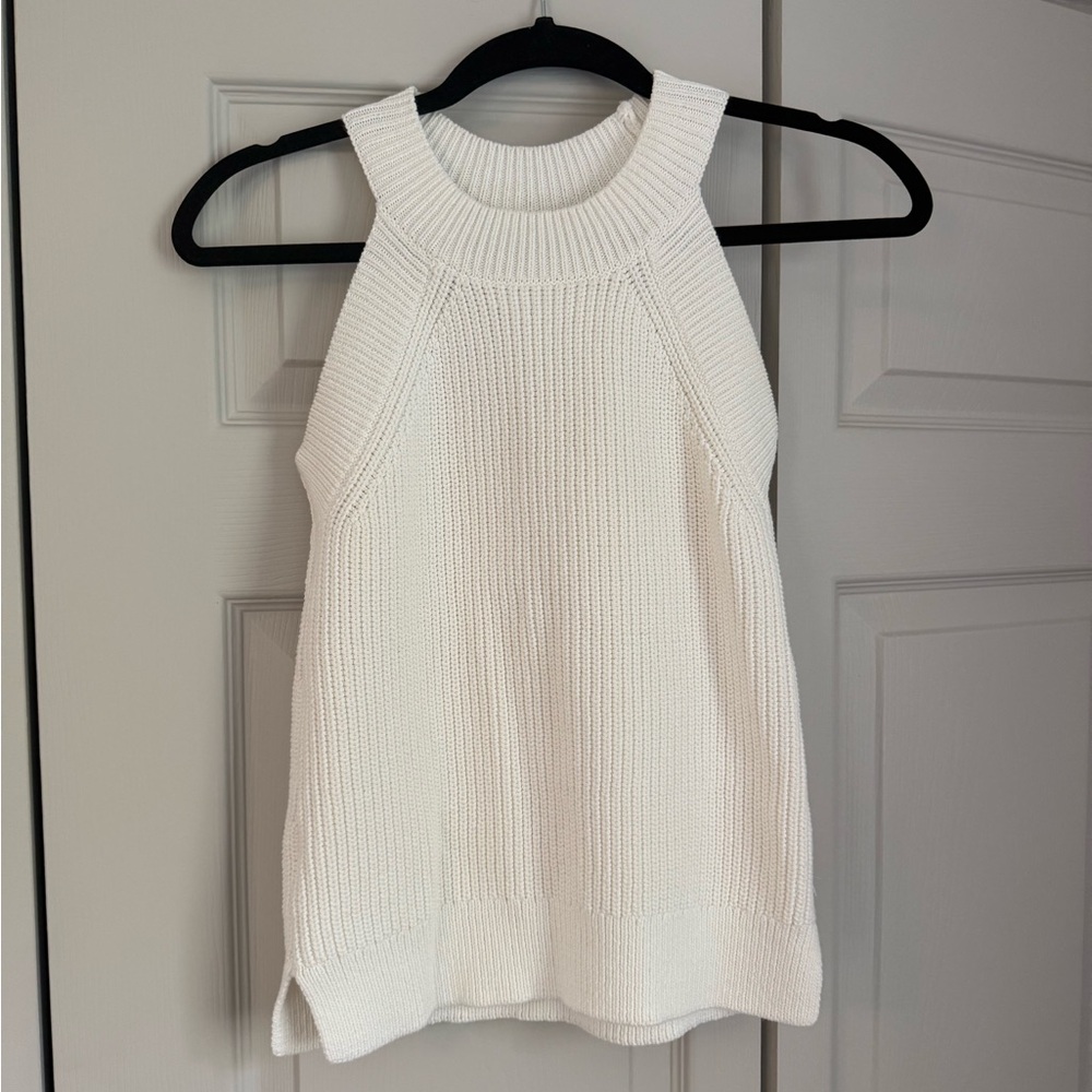 Ann Taylor Loft Halter Neck Knit Tank Top